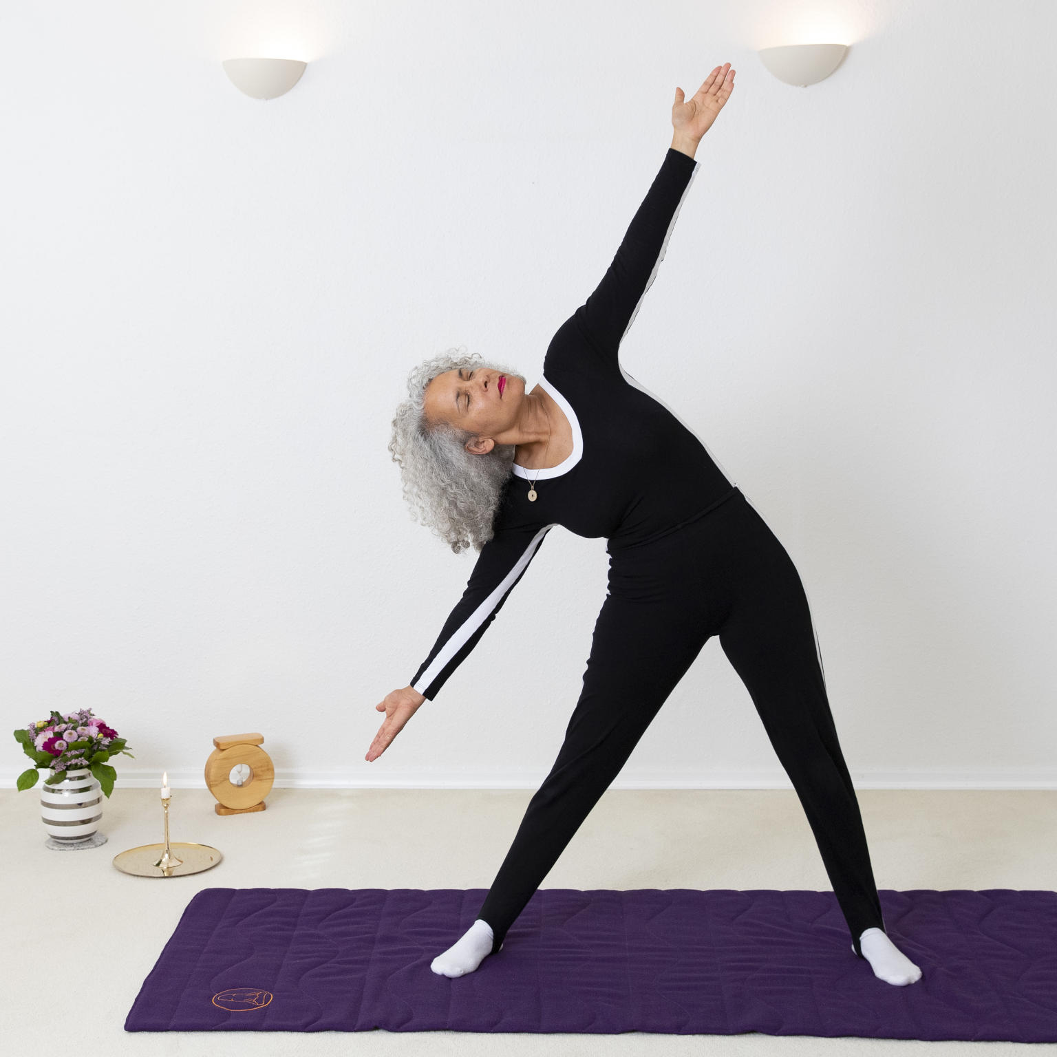 Kvinde laver Corpus Vitalis Yoga